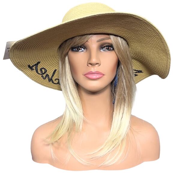 Large Brim Beach Sun Hat - Picture 2 of 11